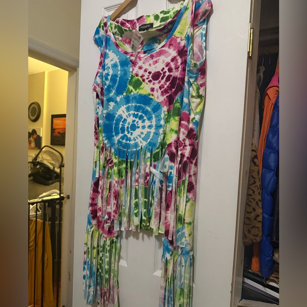 Tie-Dye Fringe Set